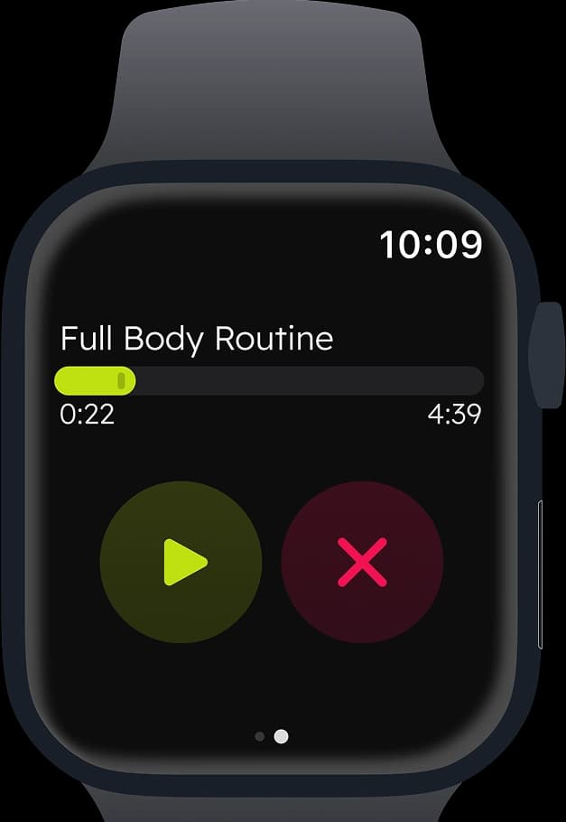 Track workouts, calories, and progress directly from your wrist.